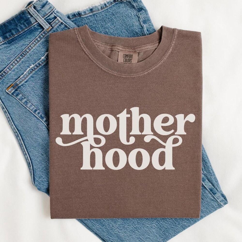 Motherhood Shirt Retro Mama Tshirt S Shirt Mama Graphic Tee Trendy Gift